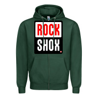 Sports Green shox rocks Zipper Hoodie - linhVisuals