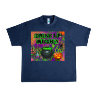 Navy drink up witches tumbler Urban Heavy Tee - BundleAndBundleShop