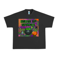 Pigment Black drink up witches tumbler Urban Heavy Tee - BundleAndBundleShop