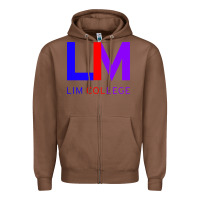 Chestnut lim college Zipper Hoodie - linhVisuals