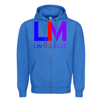 True Royal lim college Zipper Hoodie - linhVisuals