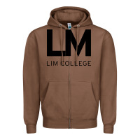 Chestnut lim college Zipper Hoodie - linhVisuals