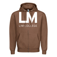 Chestnut lim college Zipper Hoodie - linhVisuals