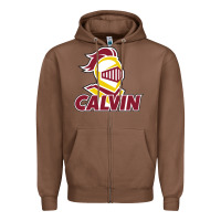 Chestnut calvin knights cu Zipper Hoodie - linhVisuals
