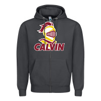 Smoke calvin knights cu Zipper Hoodie - linhVisuals