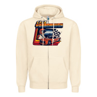 Sandshell vintage cale yarborough classic Zipper Hoodie - linhVisuals