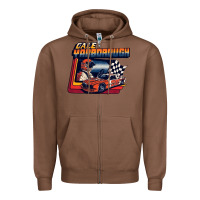 Chestnut vintage cale yarborough classic Zipper Hoodie - linhVisuals