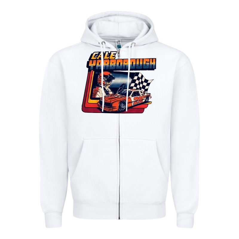 Vintage Cale Yarborough Classic Zipper Hoodie by linhVisuals | Teevron