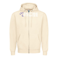 Sandshell anytime fitness leg day Zipper Hoodie - linhVisuals