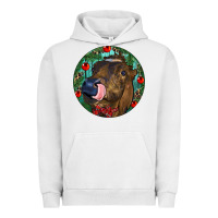 Longhorn Cow Christmas Urban Hoodie | Teevron