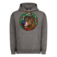 Pigment Tornado Longhorn Cow Christmas Urban Hoodie - RanaPortraitStore
