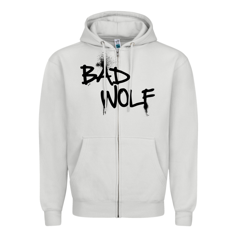 Bad Wolf Racerback Zipper Hoodie by linhVisuals | Teevron