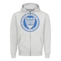 Dove Grey Emmanuel College Zipper Hoodie - linhVisuals
