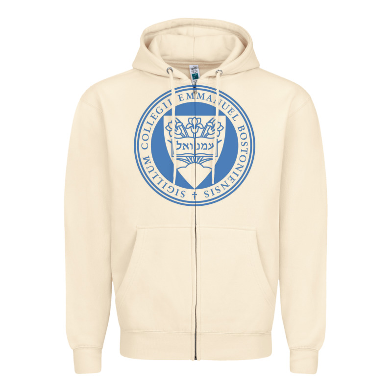 Emmanuel College Zipper Hoodie by linhVisuals | Teevron