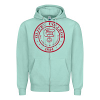 Olivet College Vectorized Zipper Hoodie | Teevron