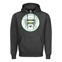 Charcoal Heather st. norbert college Zipper Hoodie - linhVisuals
