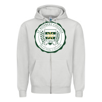 Dove Grey st. norbert college Zipper Hoodie - linhVisuals