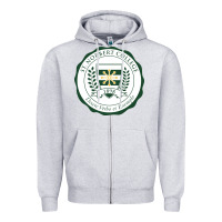 Heather Grey st. norbert college Zipper Hoodie - linhVisuals