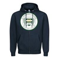 Navy st. norbert college Zipper Hoodie - linhVisuals