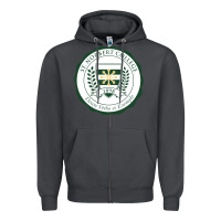 Smoke st. norbert college Zipper Hoodie - linhVisuals