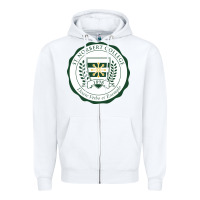 White st. norbert college Zipper Hoodie - linhVisuals