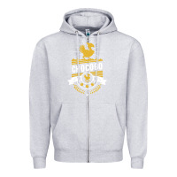 Heather Grey chocobo Zipper Hoodie - linhVisuals