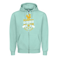 Seafoam chocobo Zipper Hoodie - linhVisuals