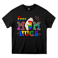Black pride free mom hugs Heavy Core Tee - CowGirlArtShop