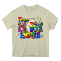 Mossy pride free mom hugs Heavy Core Tee - CowGirlArtShop