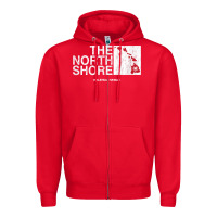 Red hawaii islands north shore haleiwa vintage style t shirt Zipper Hoodie - linhVisuals
