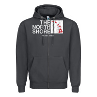 Smoke hawaii islands north shore haleiwa vintage style t shirt Zipper Hoodie - linhVisuals
