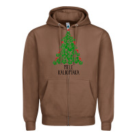 Chestnut hawaiian christmas tree mele kalikimaka hawaii tropical t shirt Zipper Hoodie - linhVisuals