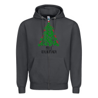 Smoke hawaiian christmas tree mele kalikimaka hawaii tropical t shirt Zipper Hoodie - linhVisuals