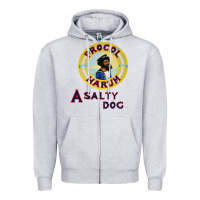 Heather Grey procol harum a salty dog 103813862 Zipper Hoodie - linhVisuals