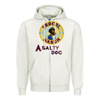 Oatmeal Heather procol harum a salty dog 103813862 Zipper Hoodie - linhVisuals