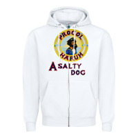White procol harum a salty dog 103813862 Zipper Hoodie - linhVisuals