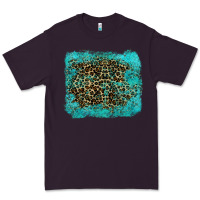 Plum leopard turquoise Premium Tee - RanaPortraitStore