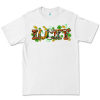 White St. Patrick's Western lucky and shamrocks Premium Tee - OliviaCreatesArt