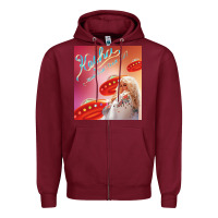 Burgundy kesha rainbow tour 2017 Zipper Hoodie - linhVisuals