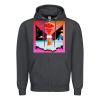 Smoke kesha tour 2017 Zipper Hoodie - linhVisuals