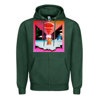 Sports Green kesha tour 2017 Zipper Hoodie - linhVisuals