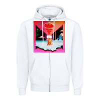 White kesha tour 2017 Zipper Hoodie - linhVisuals