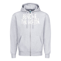 Heather Grey be happy Zipper Hoodie - linhVisuals