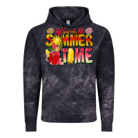 Cloud Black Sweet Summer Time Vintage Hoodie - CowhideDigitalArt