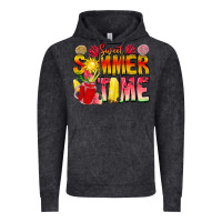 Vintage Black Sweet Summer Time Vintage Hoodie - CowhideDigitalArt