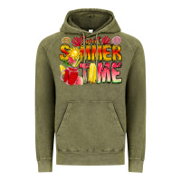 Vintage Olive Sweet Summer Time Vintage Hoodie - CowhideDigitalArt