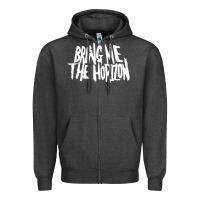 Charcoal Heather be happy Zipper Hoodie - linhVisuals