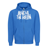 True Royal be happy Zipper Hoodie - linhVisuals