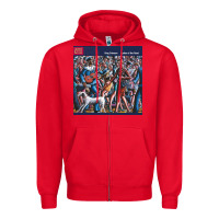 Red king crimson ladies of the road tour 2022 Zipper Hoodie - linhVisuals
