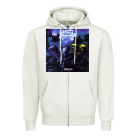 Oatmeal Heather king diamond abigail tour 2022 Zipper Hoodie - linhVisuals